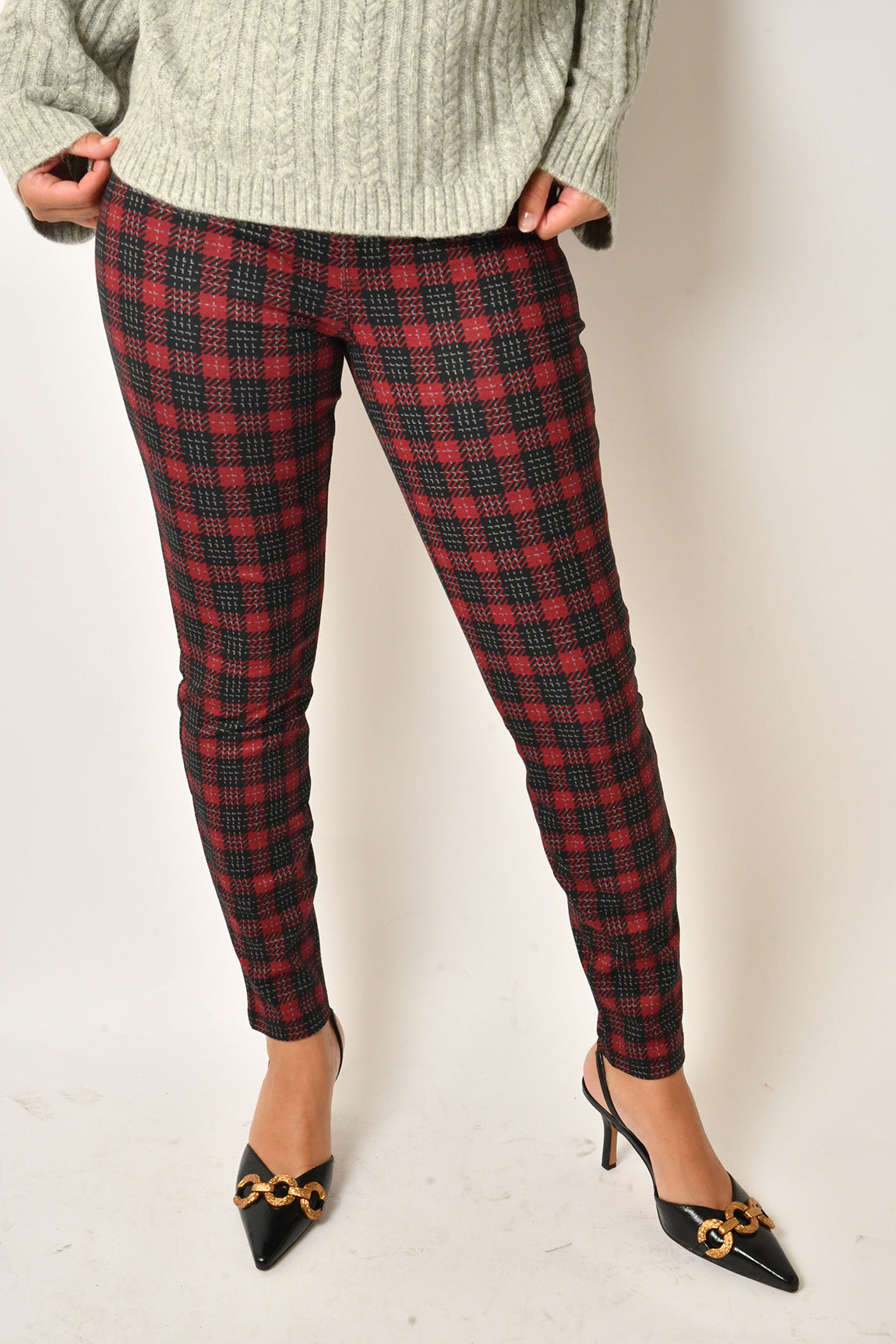 MARS RED RUNWAY LEGGING