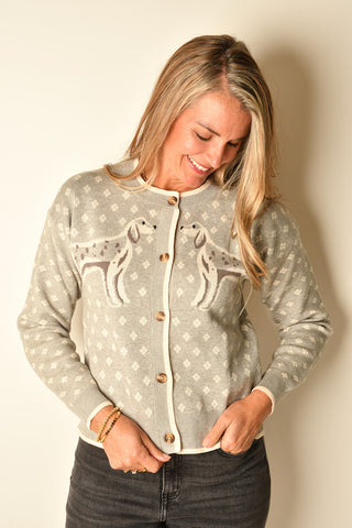 THE SPOTTED COMPANION CARDIGAN