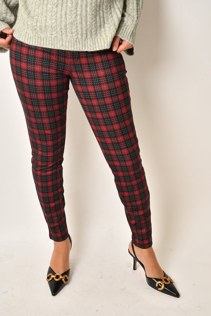 MARS RED RUNWAY LEGGING