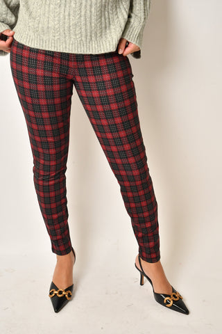 MARS RED RUNWAY LEGGING