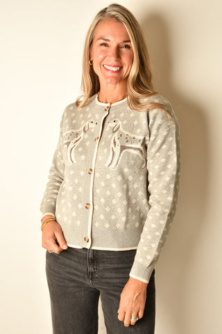 THE SPOTTED COMPANION CARDIGAN