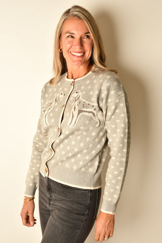 THE SPOTTED COMPANION CARDIGAN