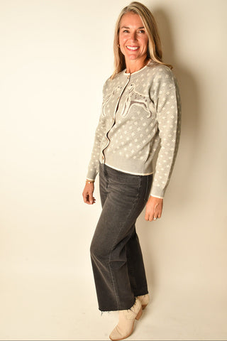 THE SPOTTED COMPANION CARDIGAN