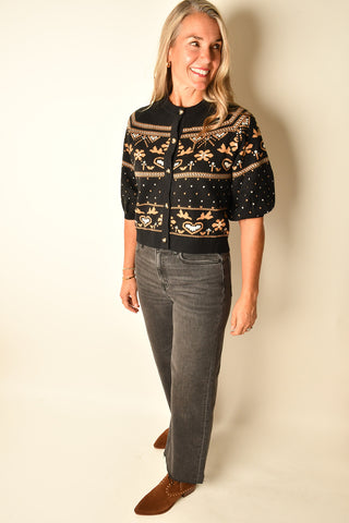 CHLOE BLOUSON CARDIGAN