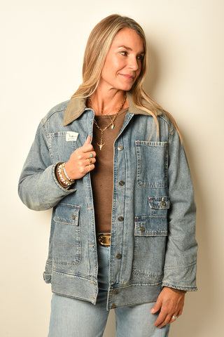 SWEET TALK DENIM BARN COAT