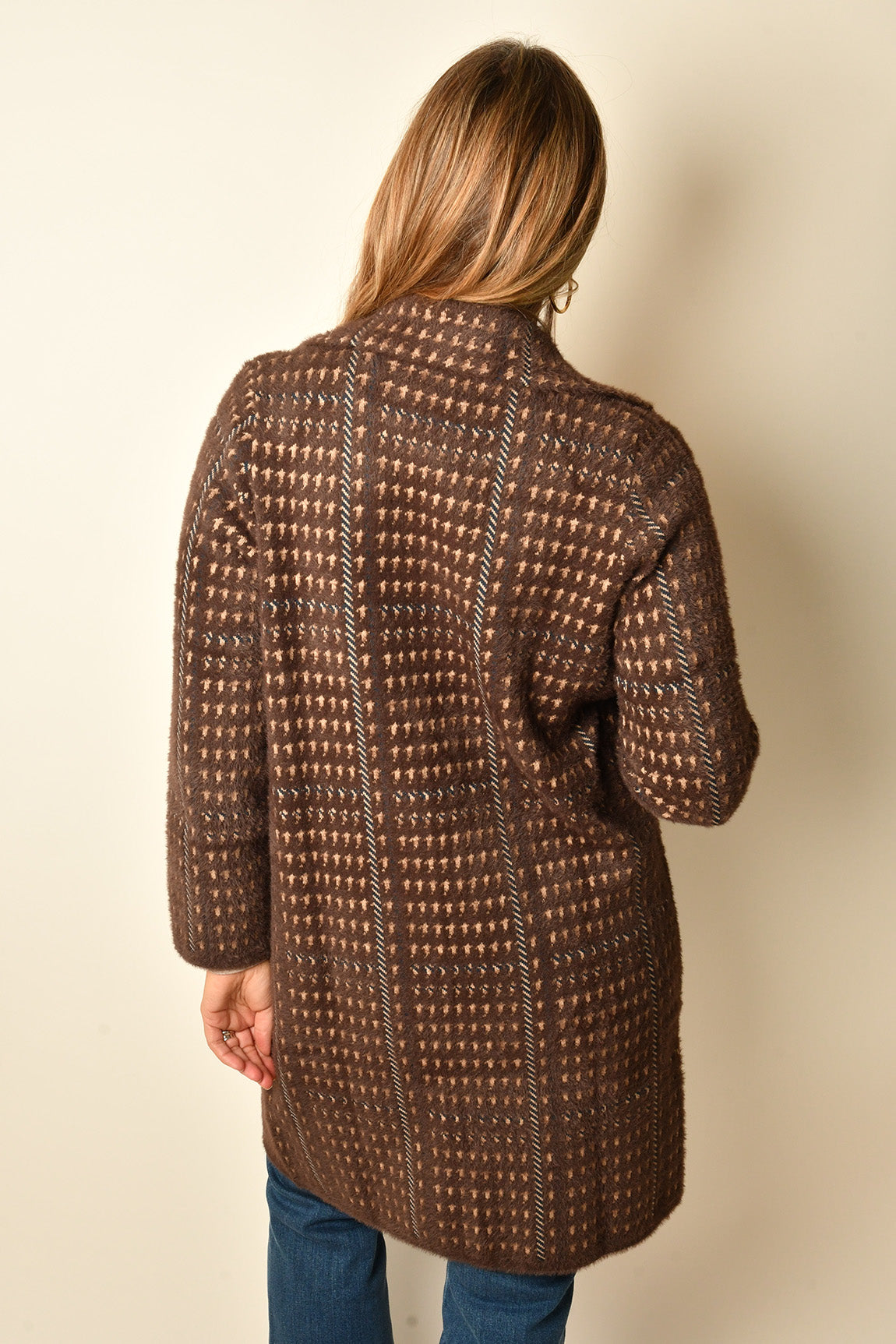 MARCEAU HOUNDSTOOTH SWTR