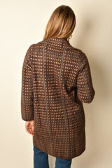 MARCEAU HOUNDSTOOTH SWTR