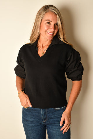 2-in-1 KNIT BLOUSE VEST DUO
