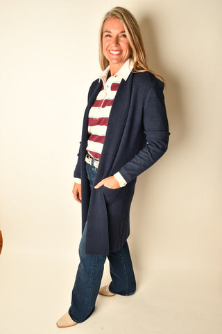 OPEN LONG CARDIGAN