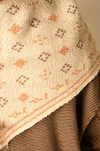 BOHO FOULARD TRIANGLE SCARF