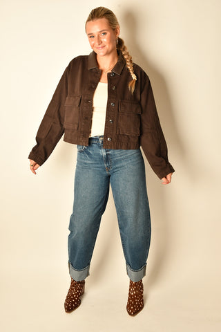REY CROPPED JACKET