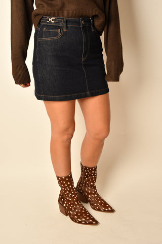 THE SOCIALITE DENIM MINI