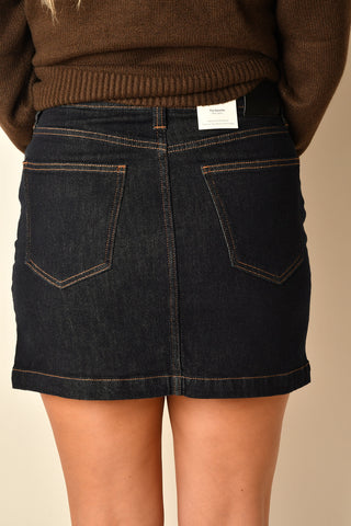 THE SOCIALITE DENIM MINI