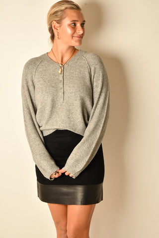 WESTMONT HENLEY SWEATER