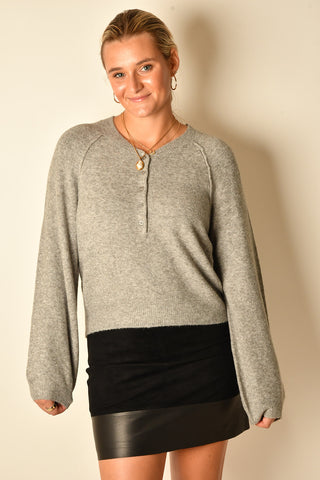 WESTMONT HENLEY SWEATER