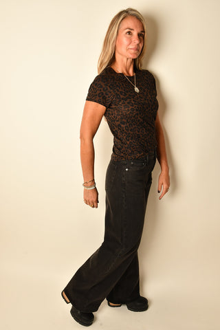 ESPRESSO LEOPARD PERFECT TEE