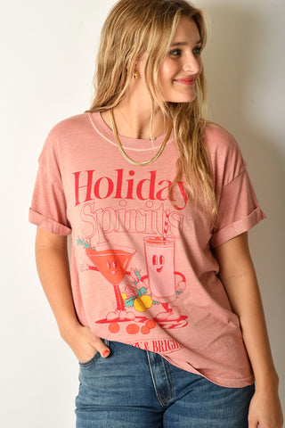 HOLIDAY SPIRITS TEE