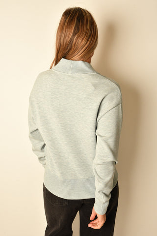SALLY HALF ZIP SWEAT