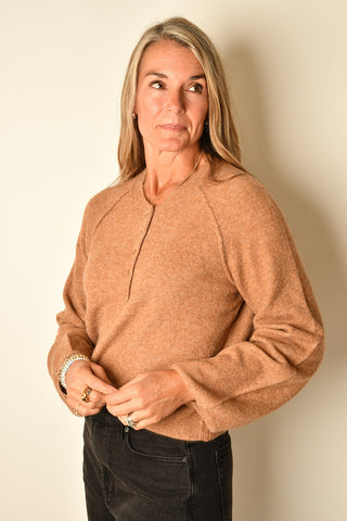 WESTMONT HENLEY SWEATER