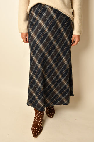 CRESTVIEW PLAID SKIRT