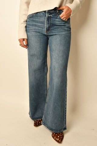 THE STUNNER MID RISE WIDE LEG