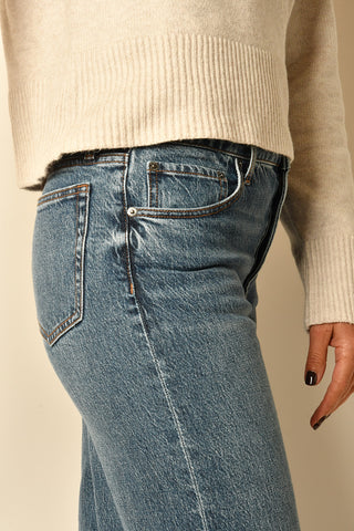 THE STUNNER MID RISE WIDE LEG
