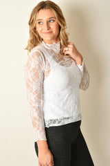 <p>L/S FLORAL LACE</p>