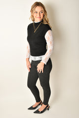 SPARKY KNIT RUNWAY LEGGING