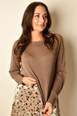 RAGLAN LUREX SWEATER