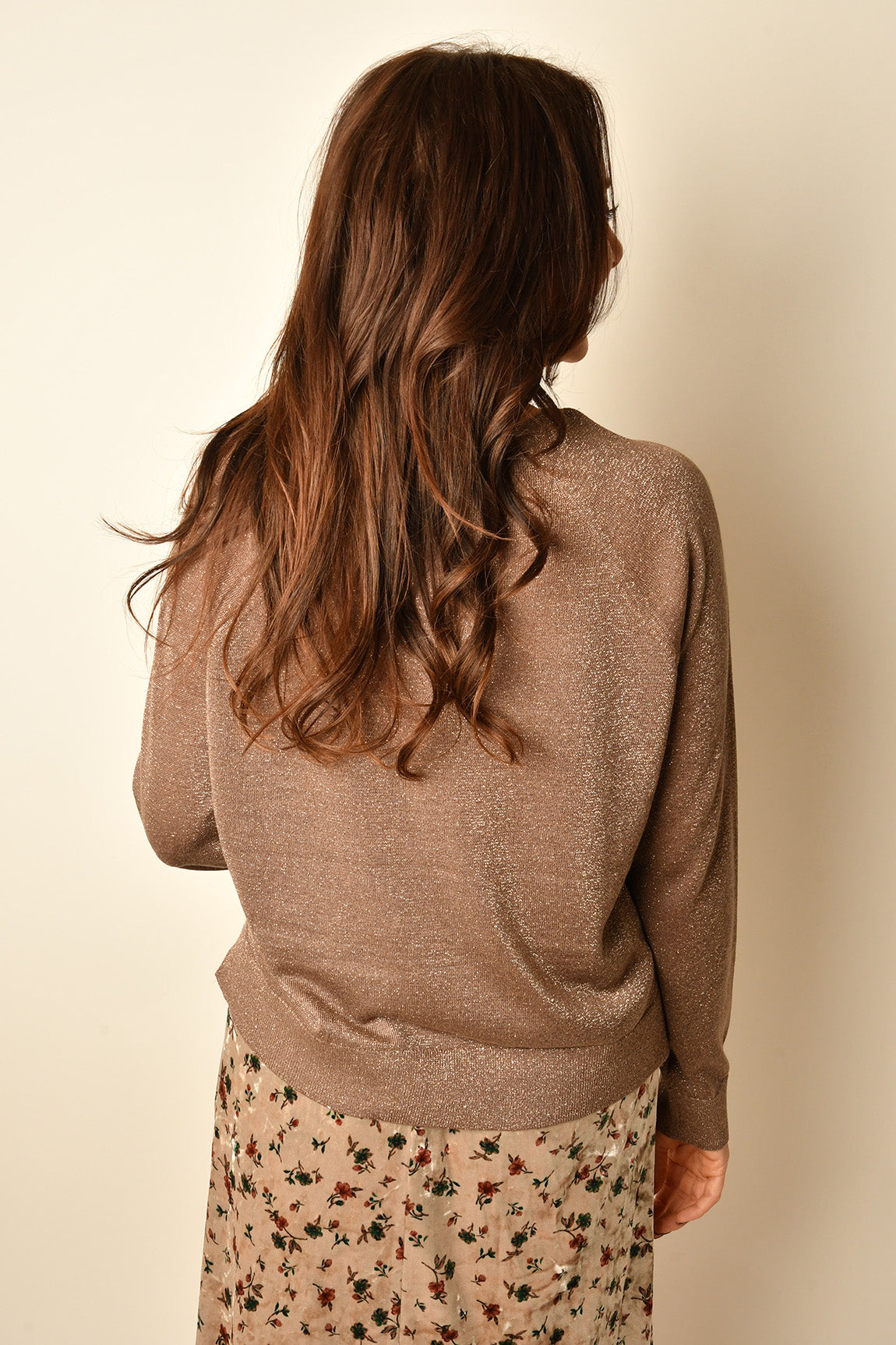 RAGLAN LUREX SWEATER
