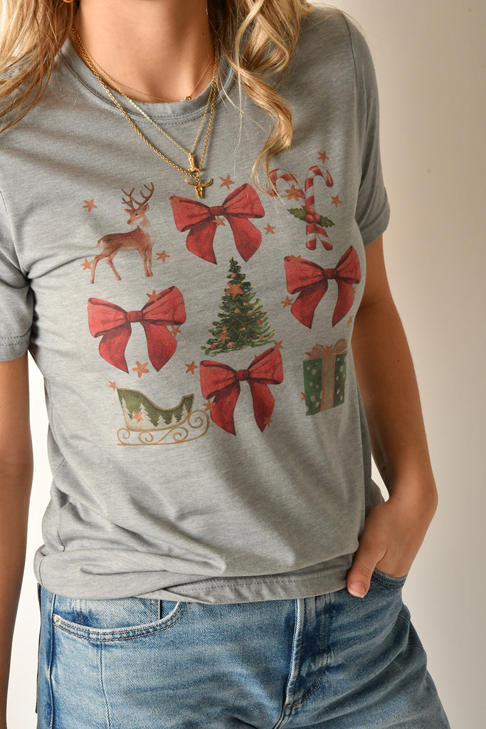 CLASSIC CHRISTMAS DEER TEE