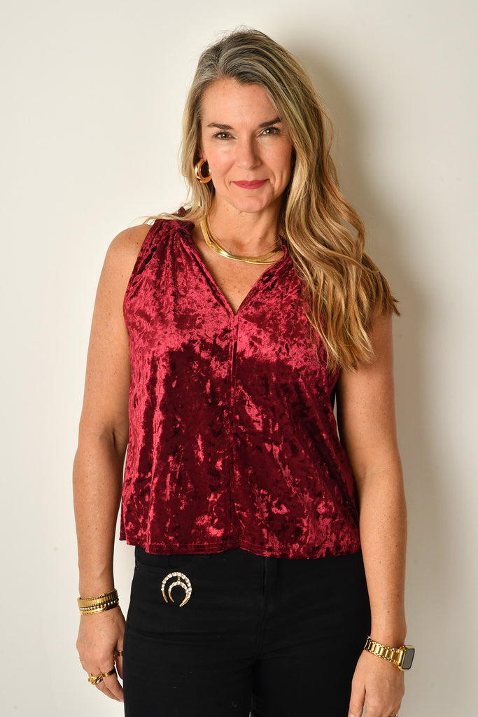 JAYLAH VELVET TOP + colors