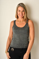 CARYN SPARKLE TANK +colors