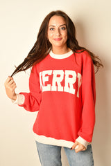 MERRY SWEATSHIRT + colors