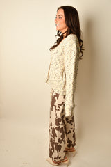 NEDI FLECK CARDIGAN