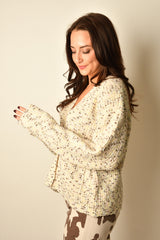 NEDI FLECK CARDIGAN