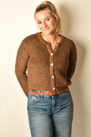 MAXIE FLUFFY CARDIGAN