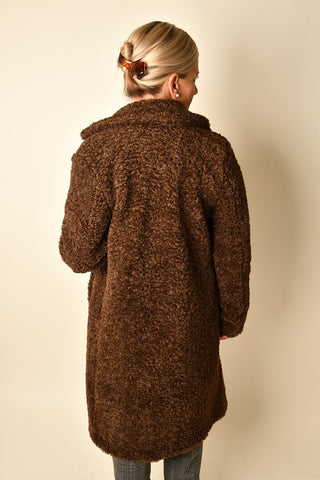 TEDDY DOUBLE BREASTED COAT