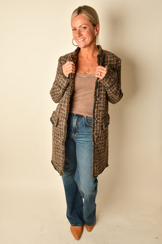 MANDARIN COLLAR LADY JACKET