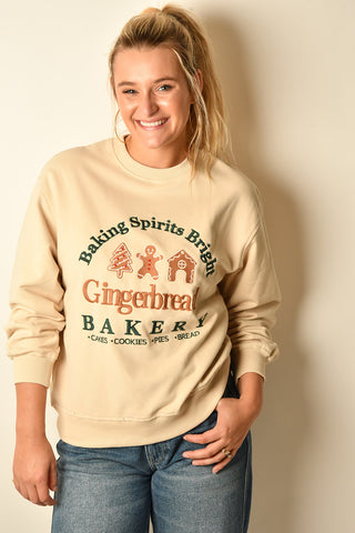 GINGERBREAD SWEATSHIRT