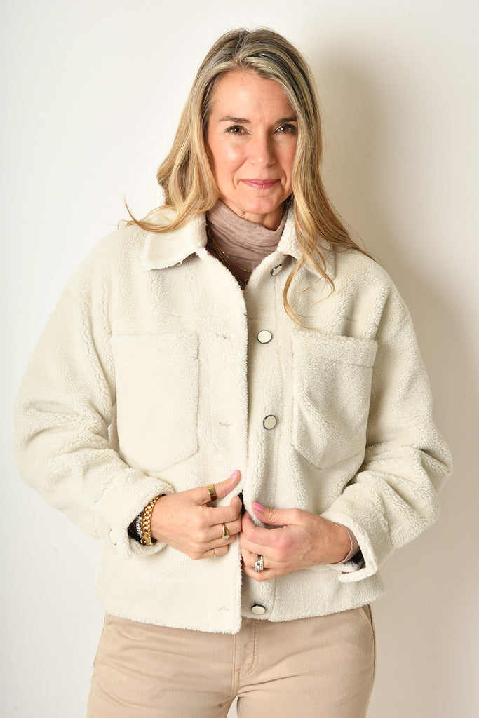 COZY SHERPA JACKET