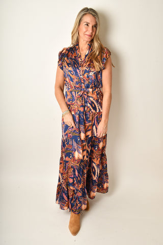 SATIN PRINT MAXI