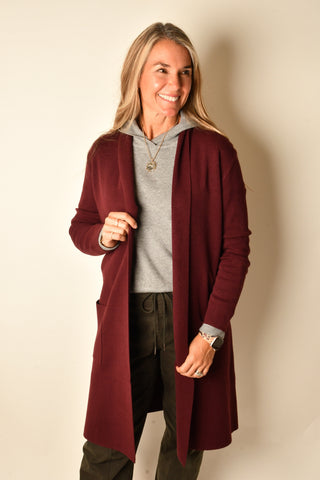 OPEN LONG CARDIGAN