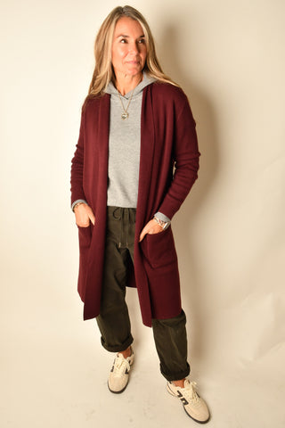 OPEN LONG CARDIGAN