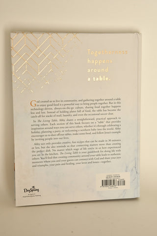 THE LIVING TABLE: DEVOTIONAL COOKBOOK