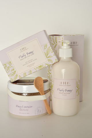 FLUFFY BUNNY & HONEY LAVENDAR GIFT SET