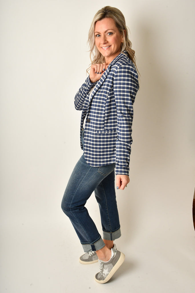 KATE CHECK BLAZER