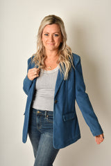 KATE LONG DENIM BLAZER