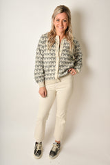 BRIELLE BOW CARDIGAN