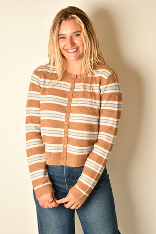 MEDINA STRIPE CARDIGAN